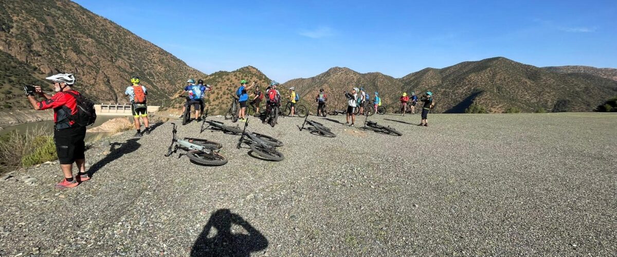 E-bike touring Atlas of Marrakech